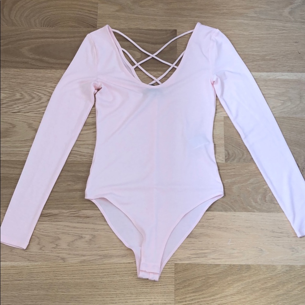Pink Bodysuit NEVER WORN